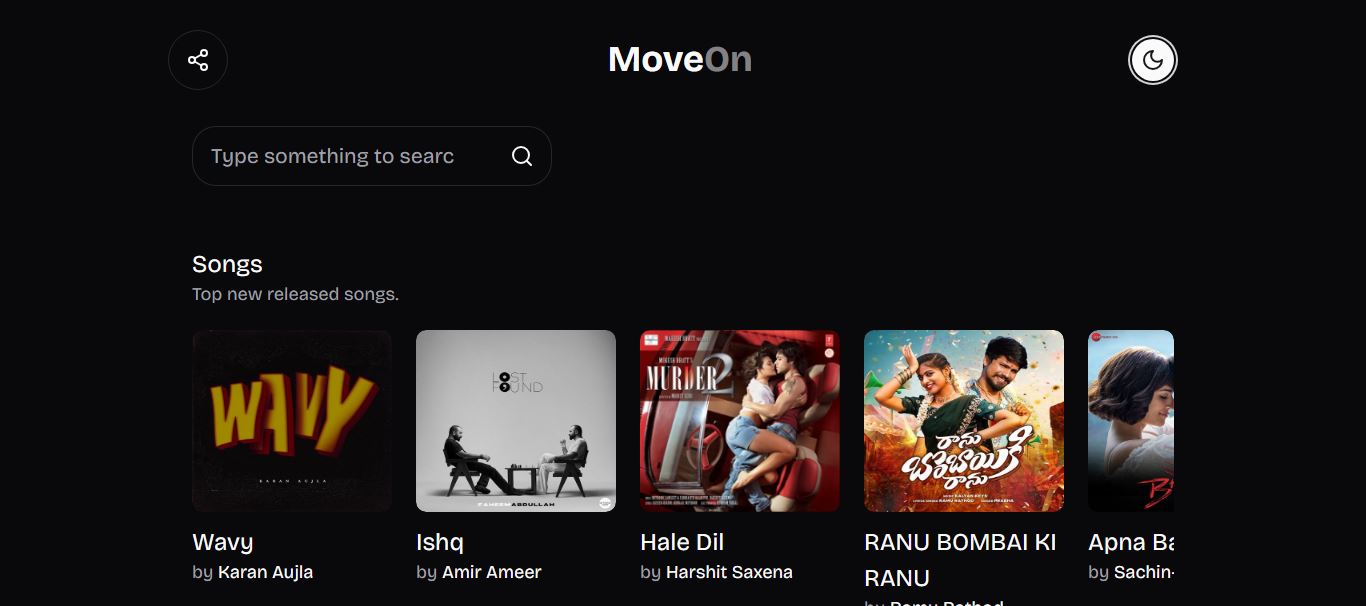 Move0N Music Player